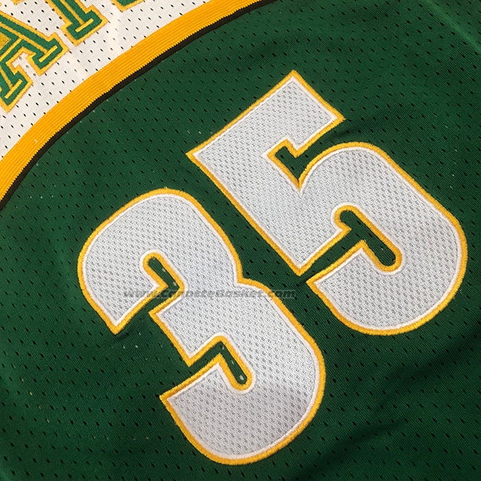 Maglia Seattle Supersonics Kevin Durant No 35 Mitchell & Ness 2007-08 Verde